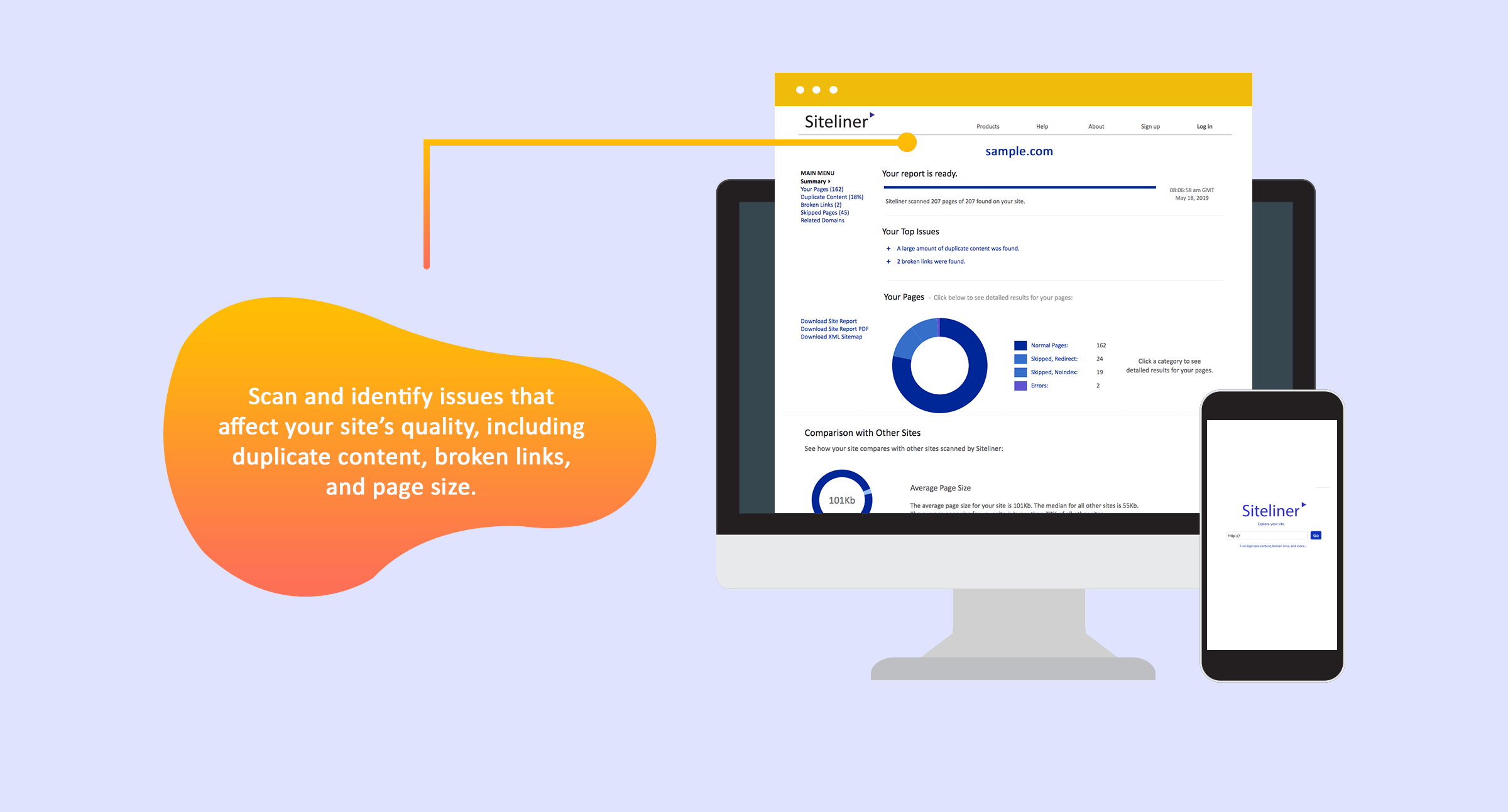 How to use Siteliner