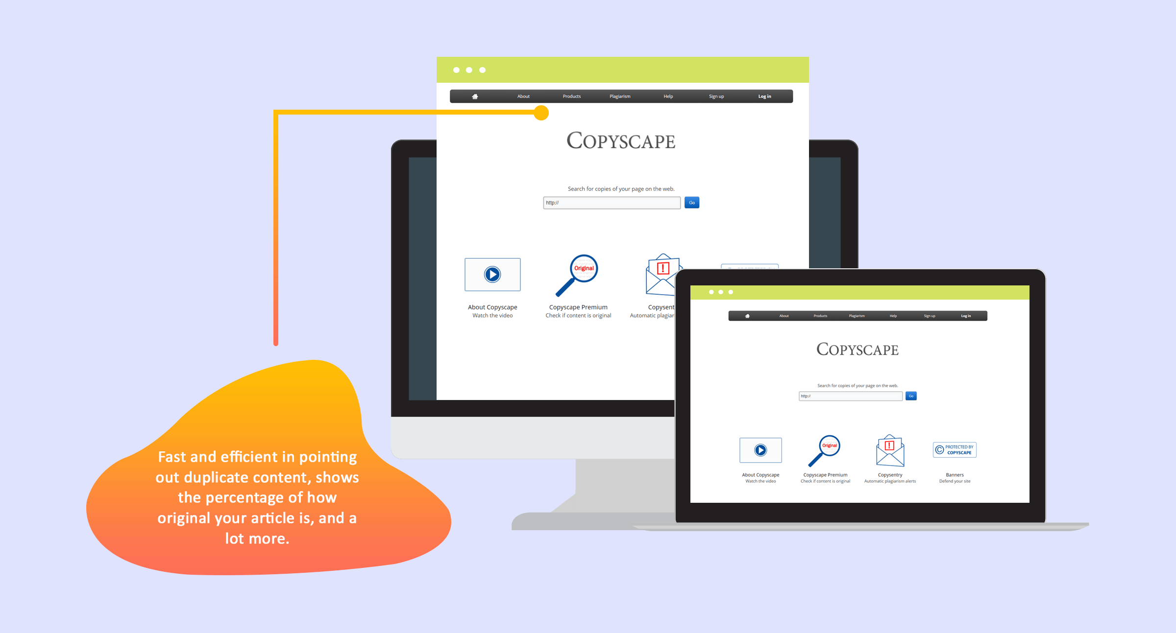 Copyscape screenshot